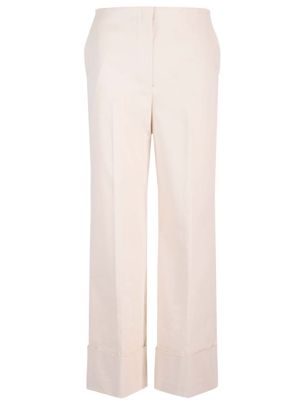 Theory Stretch Cotton Trousers