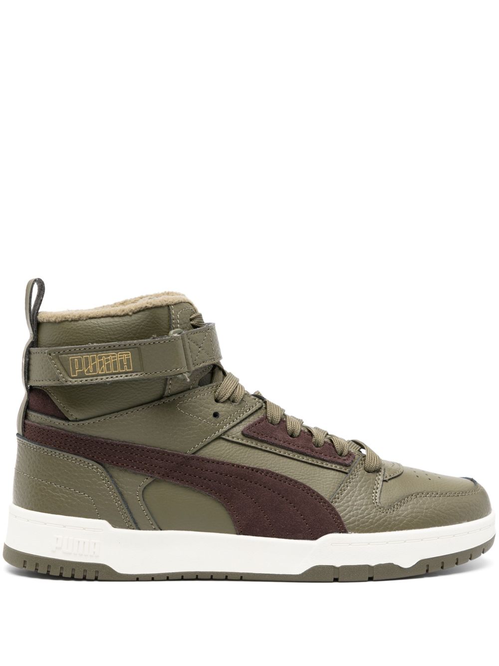 PUMA RBD Game WTR 高帮运动鞋 - 绿色