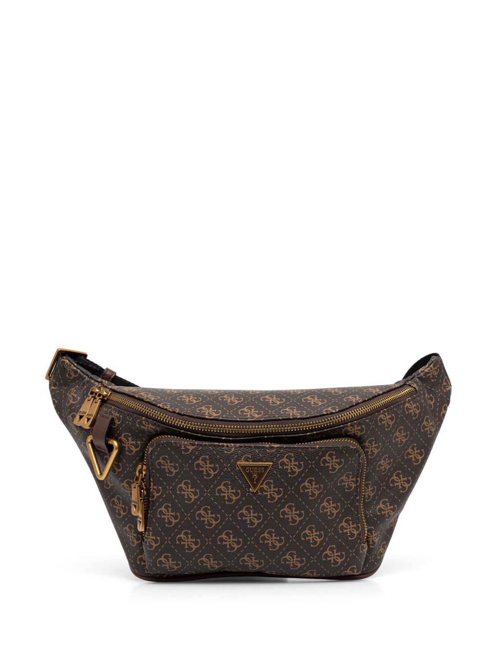 GUESS USA Milano 4G 腰包 - 黑色