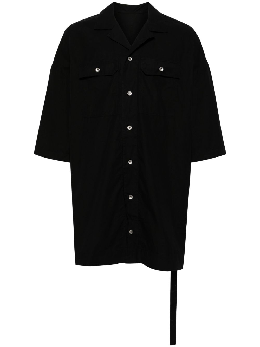 Rick Owens DRKSHDW Magnum Tommy 衬衫 - 黑色