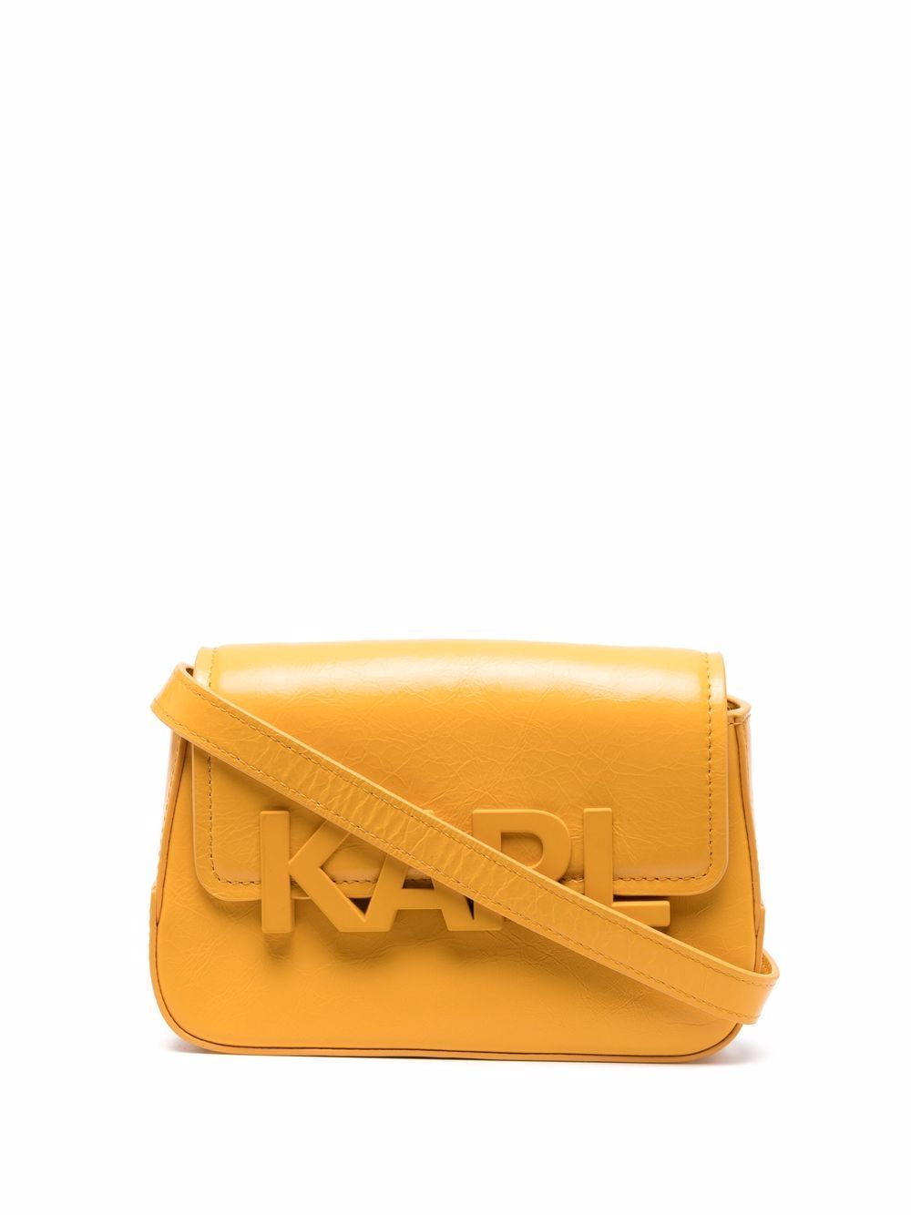 Karl Lagerfeld K/Letters 斜挎包 - 黄色