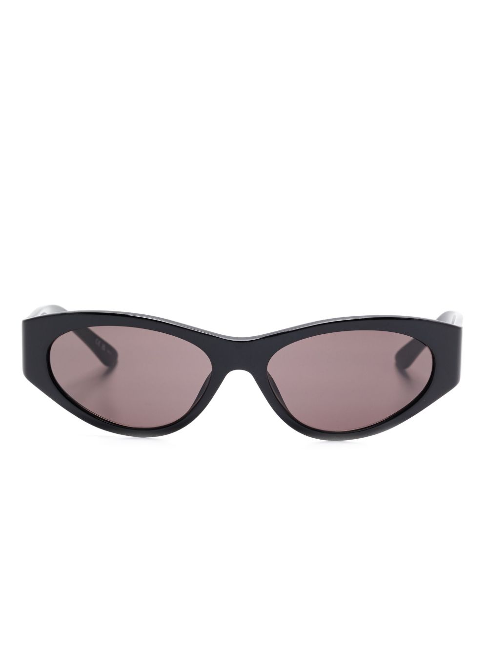 Balenciaga Eyewear 猫眼框太阳眼镜 - 黑色