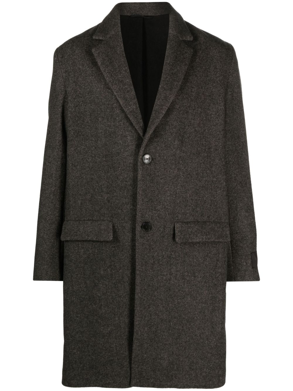 Zadig&Voltaire Mark 人字纹图案针织外套 - 灰色