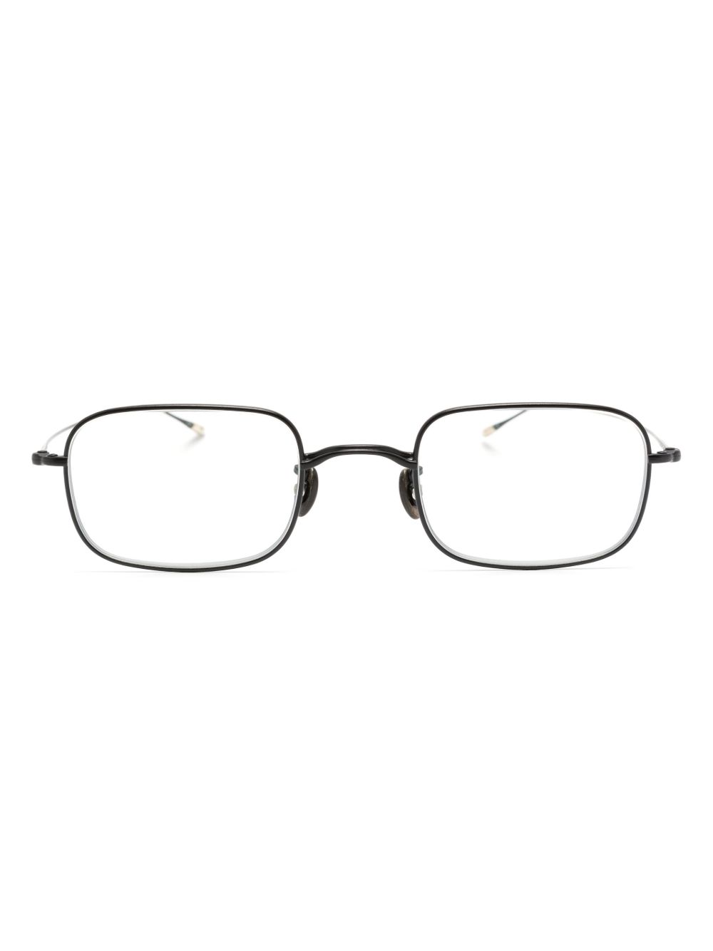 Eyevan7285 长方形镜框眼镜 - 黑色