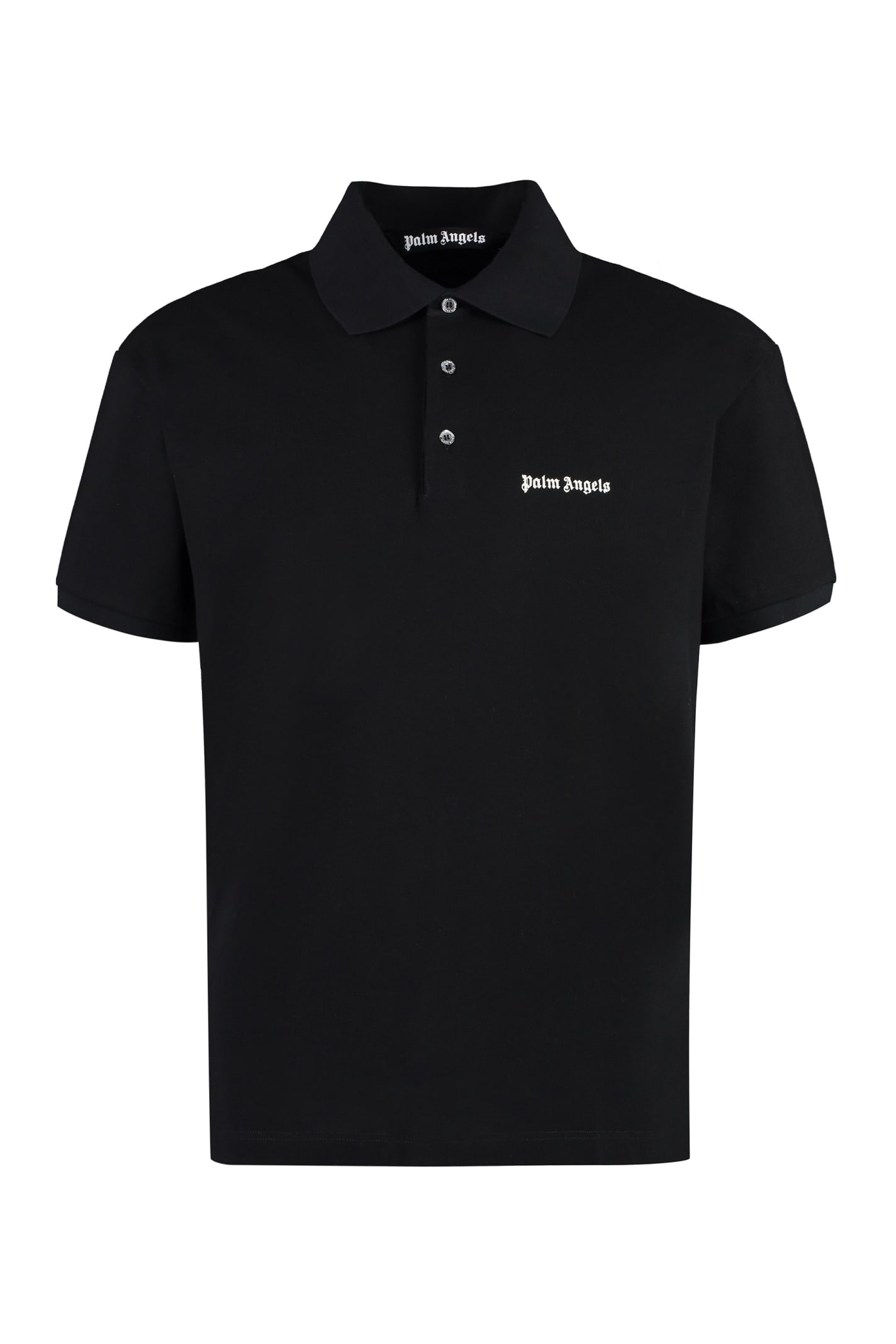 Palm Angels Piquet Polo Shirt