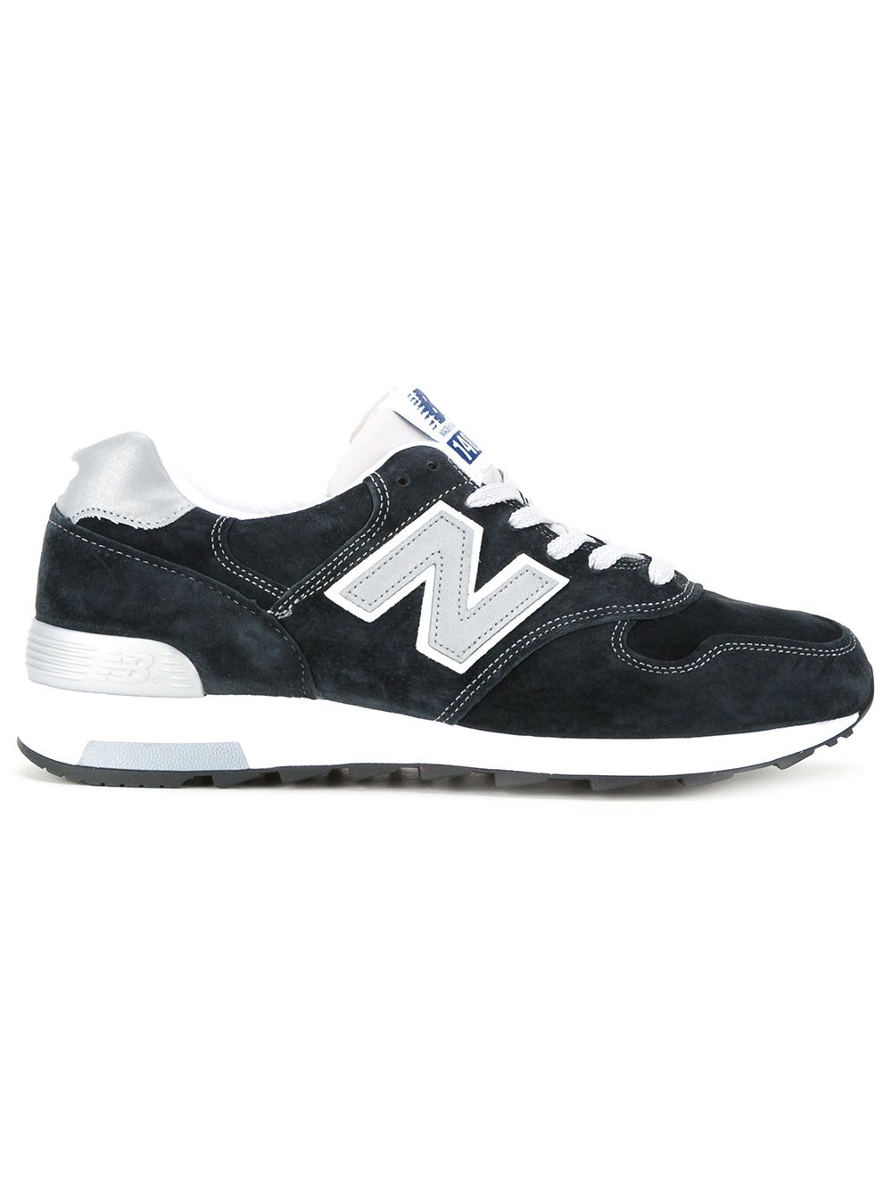 New Balance 侧置标志运动鞋 - 蓝色
