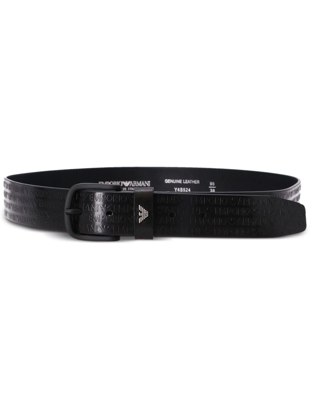 Emporio Armani 524 腰带 - 黑色