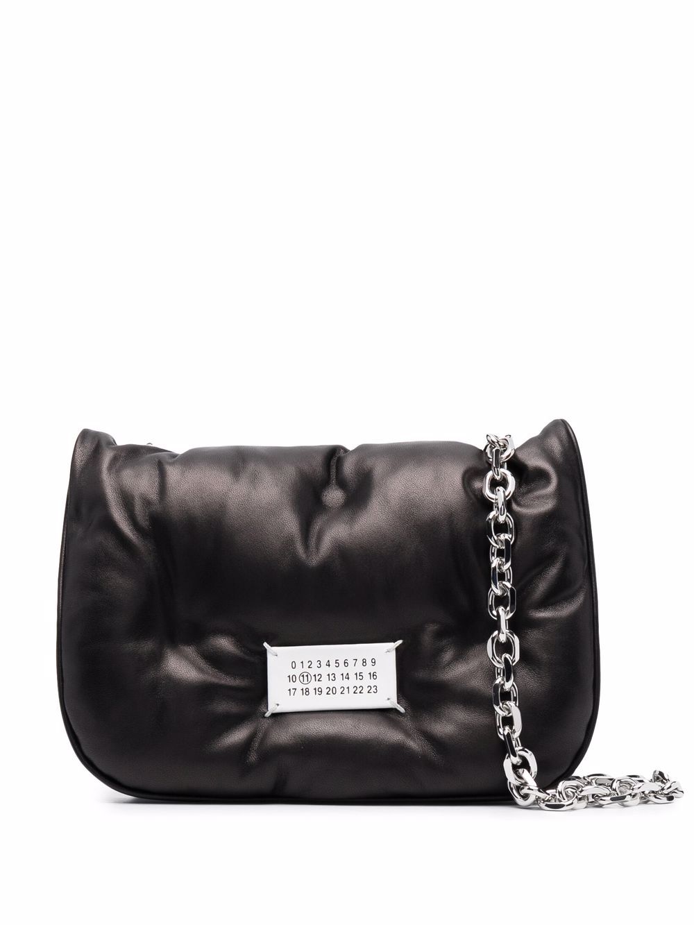Maison Margiela Glam Slam Flap 迷你单肩包 - 黑色