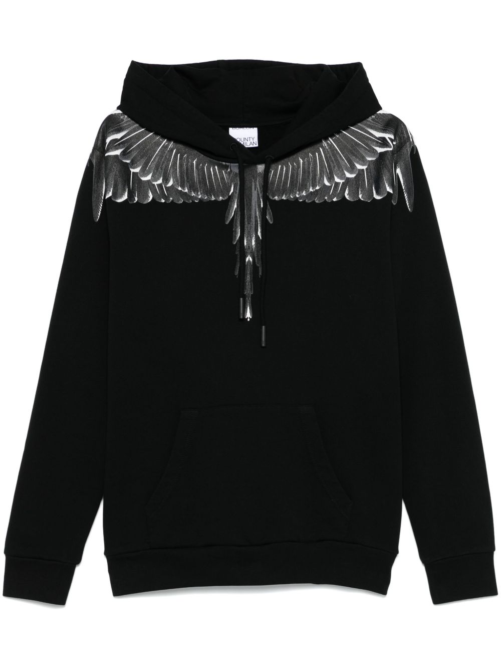 Marcelo Burlon County of Milan Icon Wings 连帽衫 - 黑色
