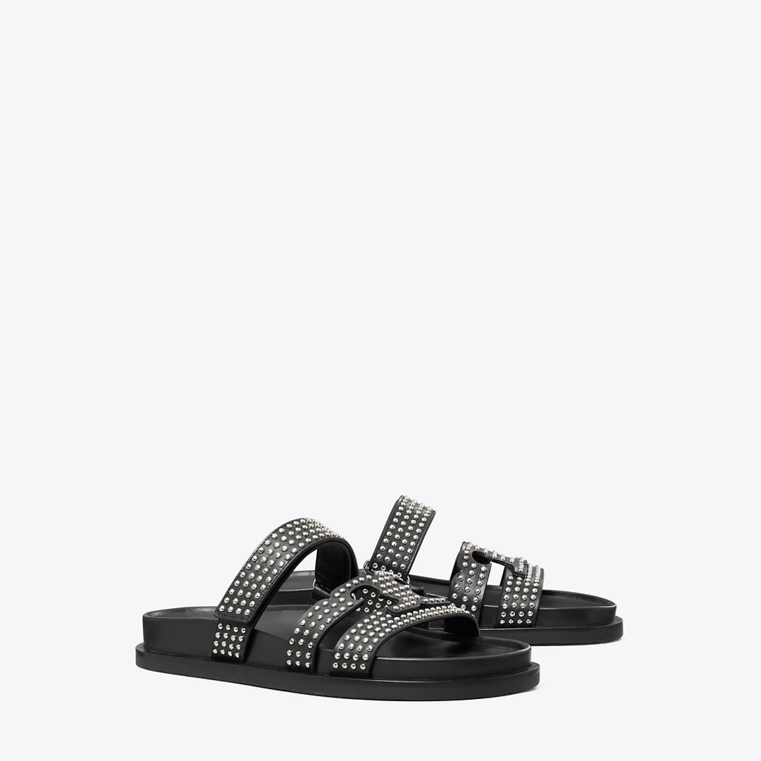 Tory Burch Ines Sport Studded Slide