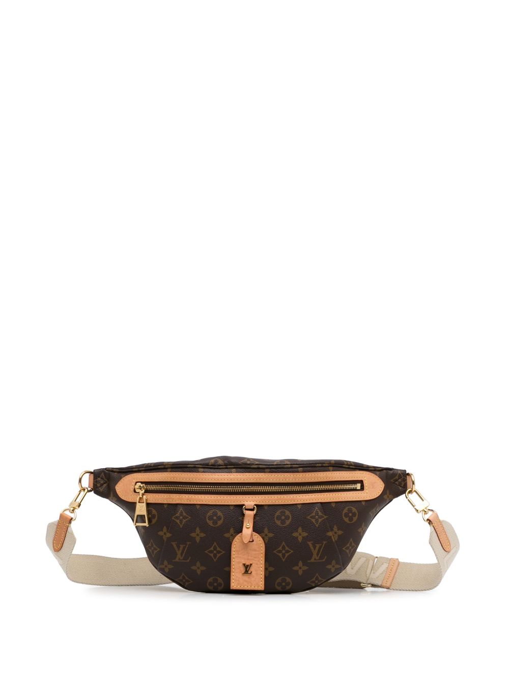 Louis Vuitton Pre-Owned Monogram High Rise Bum 腰包（2021-2023年典藏款） - 褐色