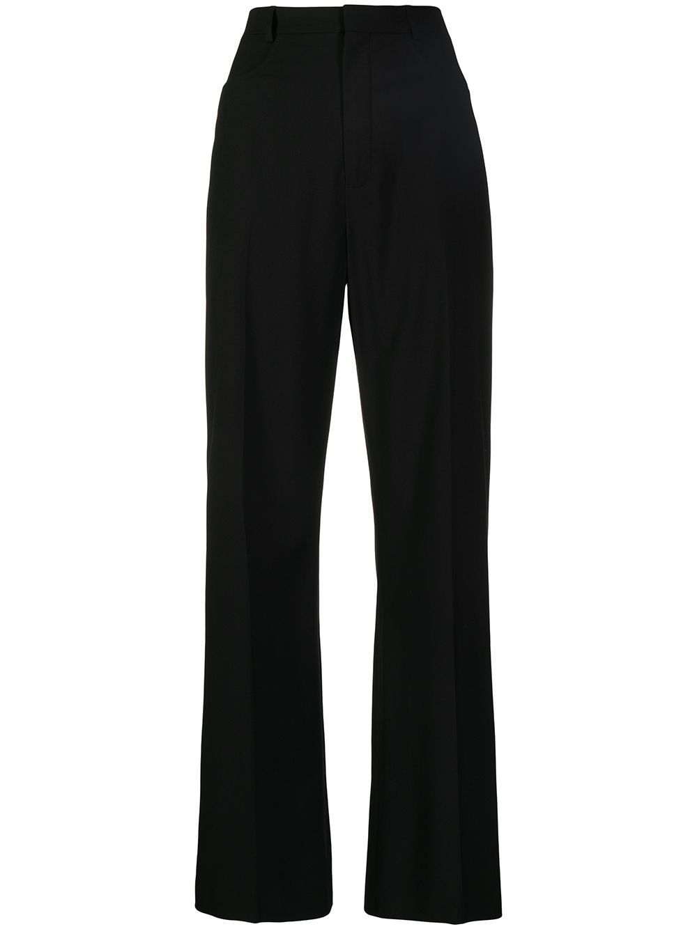 Jacquemus Le Pantalon Sauge 喇叭裤 - 黑色
