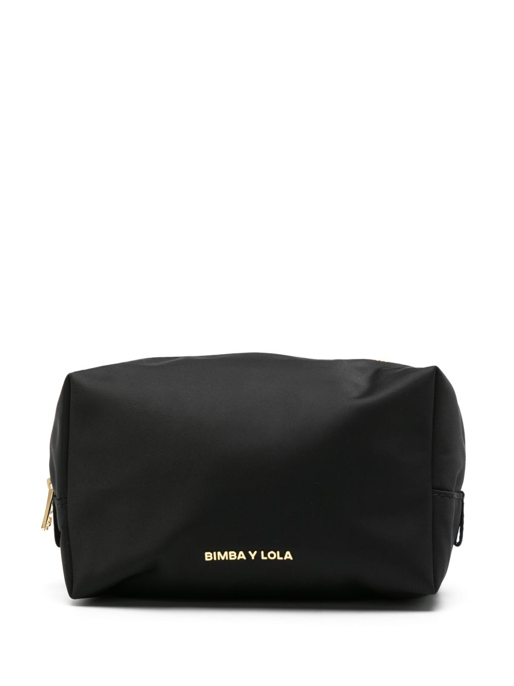 Bimba y Lola logo字母小号化妆包 - 黑色