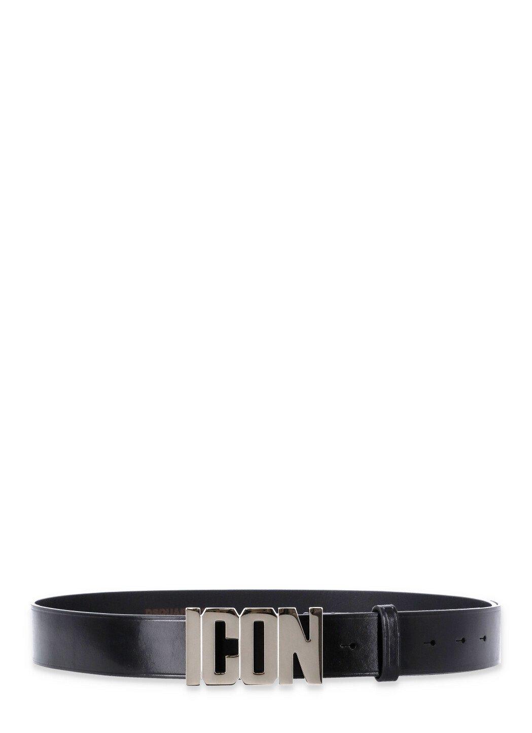 Dsquared2 标志饰牌搭扣腰带