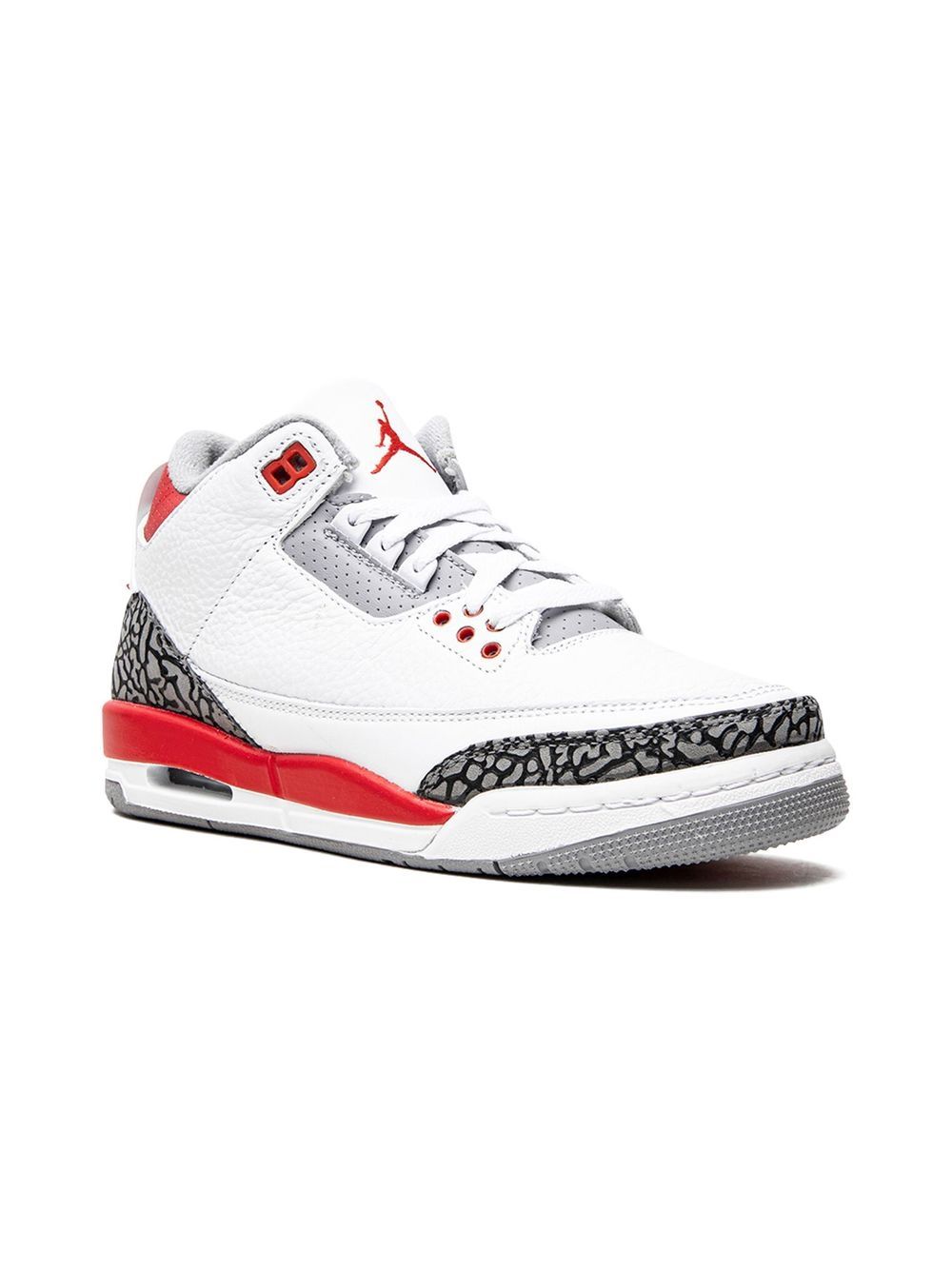 Jordan Kids Air Jordan 3 Retro Fire Red 2022 运动鞋 - 白色