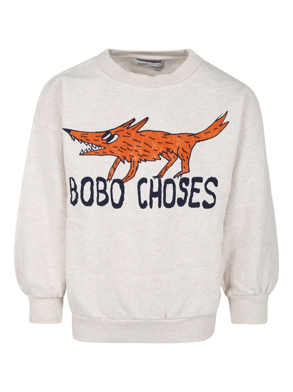 Bobo Choses 狐狸印花卫衣 - 中性色