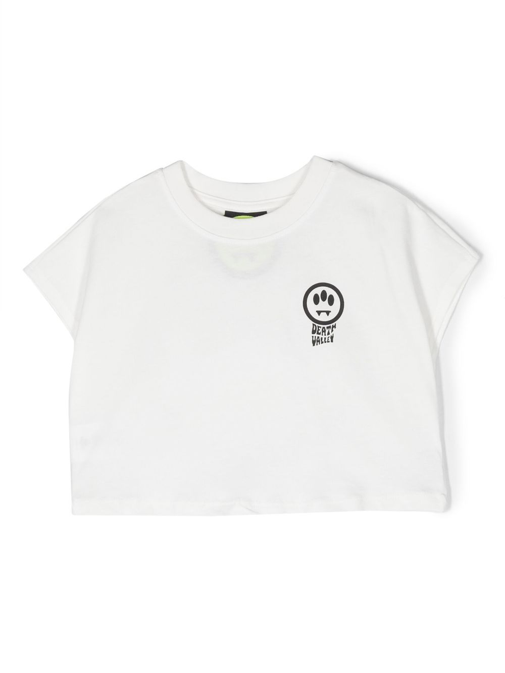 Barrow kids logo印花短袖T恤 - 白色