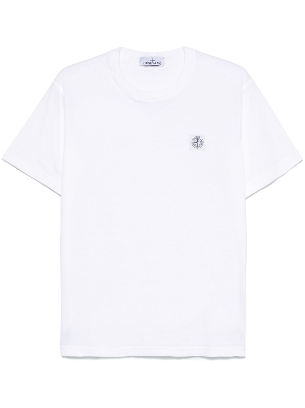 Stone Island Compass 图案T恤 - 白色