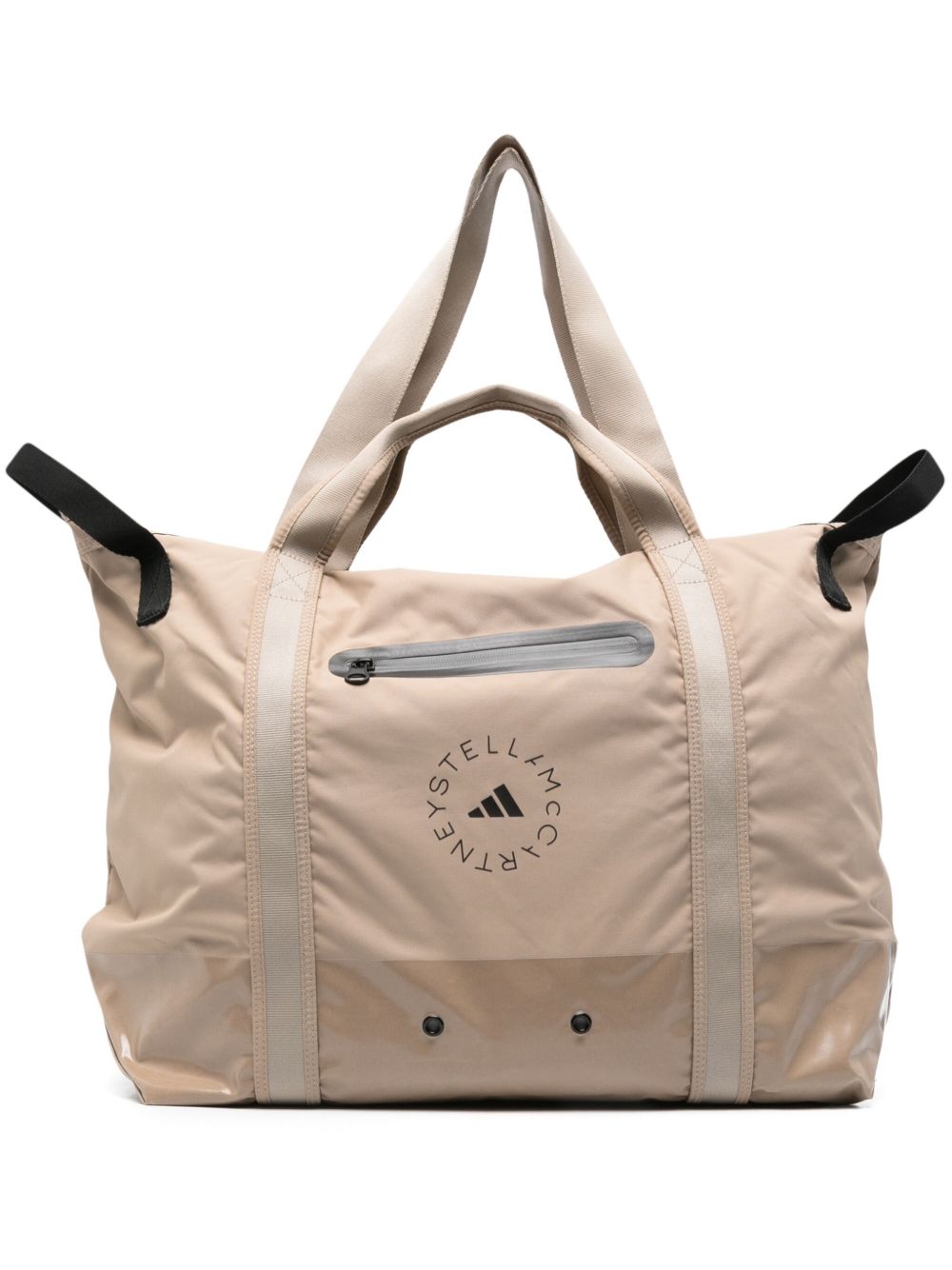 adidas by Stella McCartney logo印花手提旅行袋 - 中性色