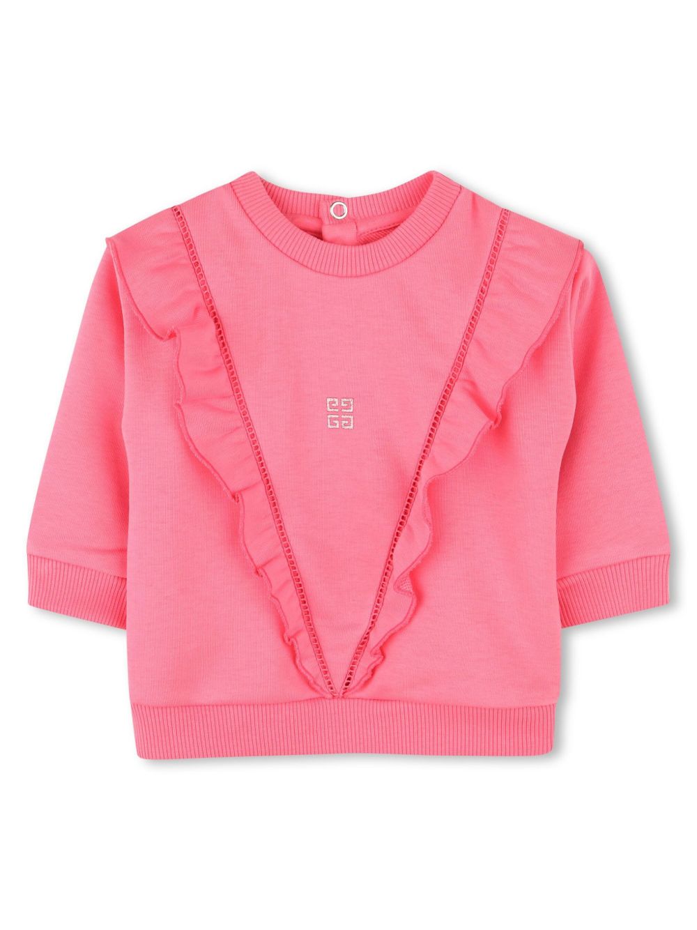 Givenchy Kids logo卫衣 - 粉色