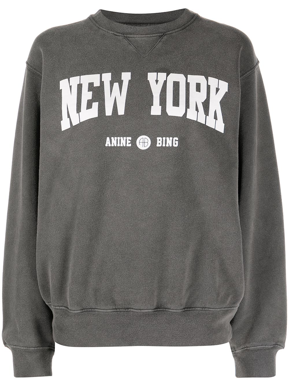 ANINE BING Ramona New York University 卫衣 - 灰色