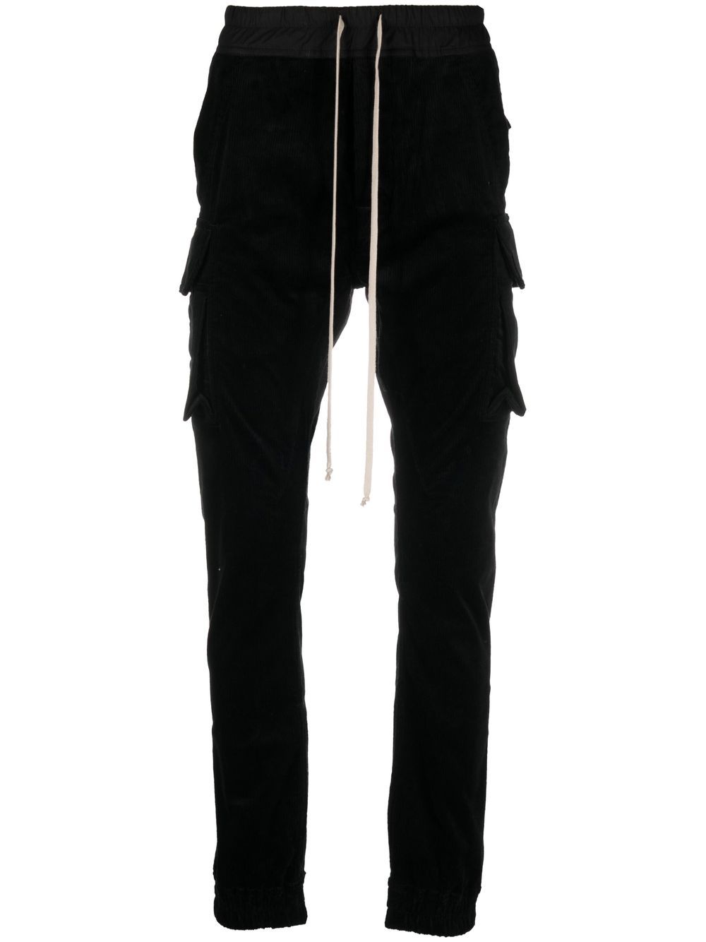 Rick Owens DRKSHDW 工装口袋长裤 - 黑色