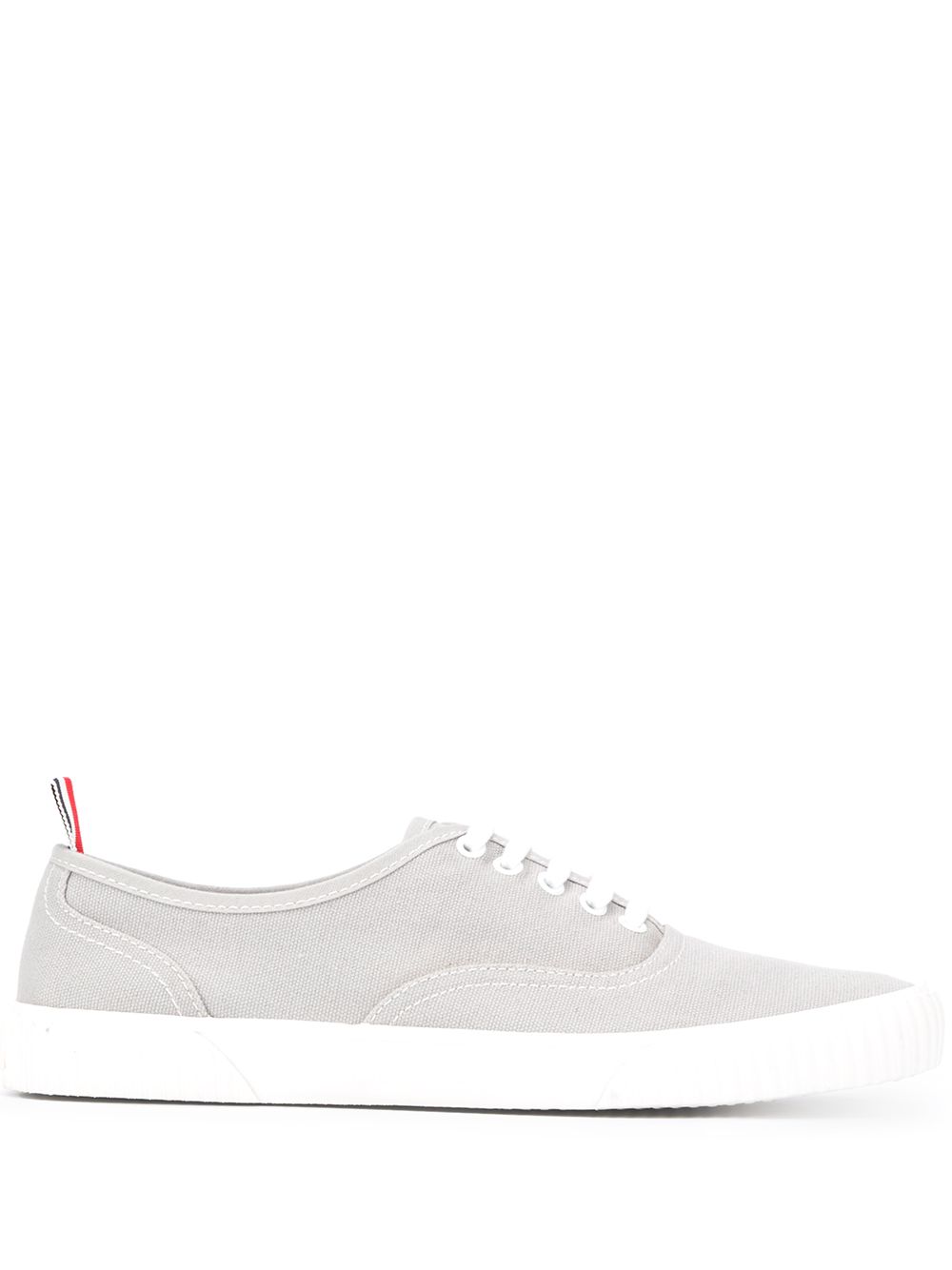 Thom Browne Heritage 帆布运动鞋 - 灰色