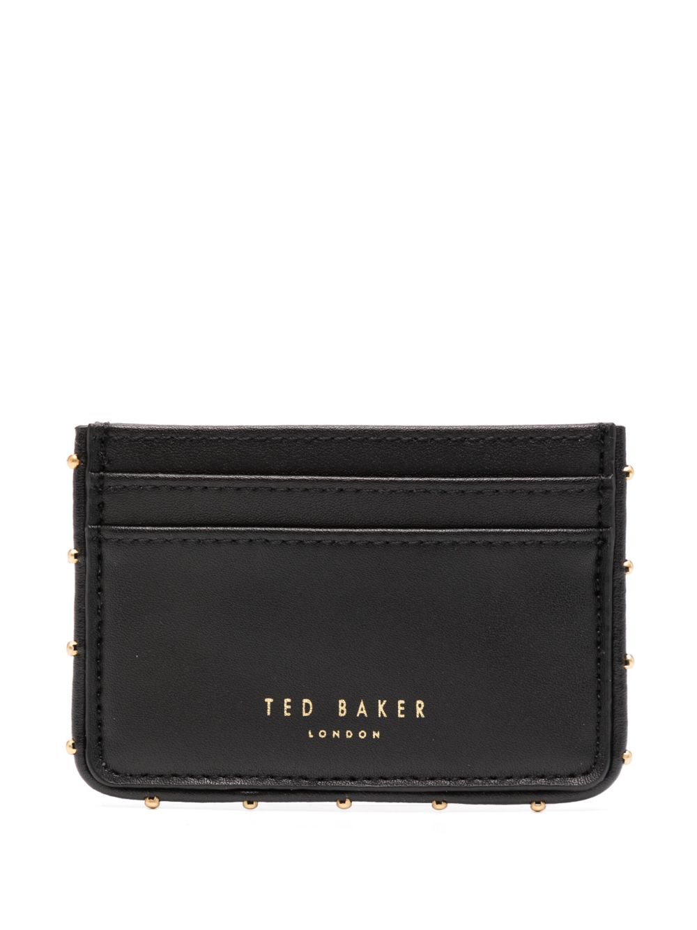 Ted Baker Kahnia 皮质卡夹 - 黑色