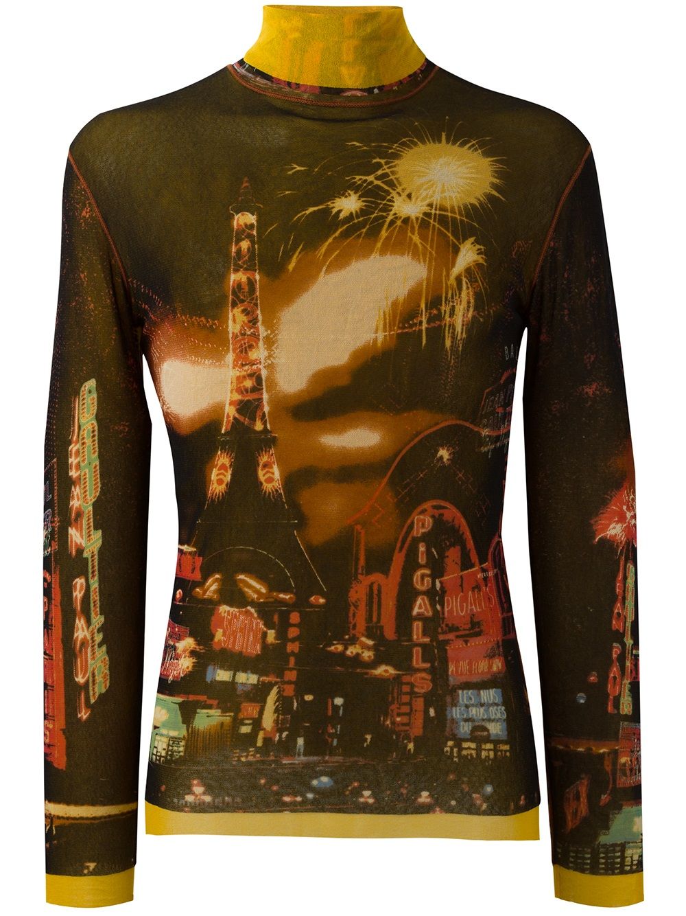 Jean Paul Gaultier Pre-Owned 古着巴黎印花上衣 - 彩色