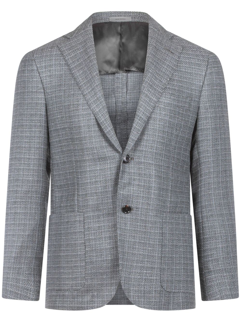 Corneliani 格纹太阳眼镜 - 灰色