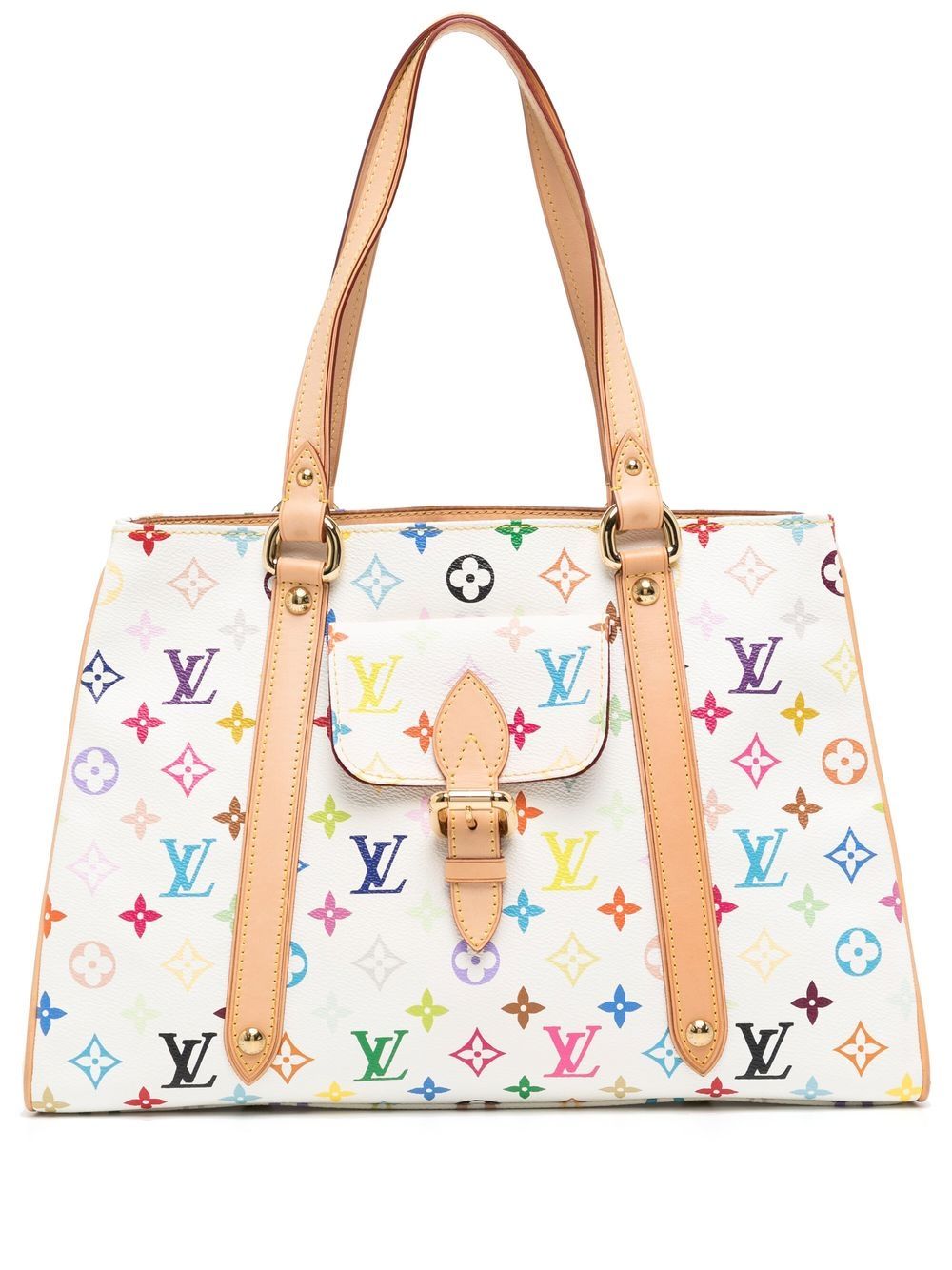 Louis Vuitton Pre-Owned x Takashi Murakami Aurelia MM 手提包（ 2006年典藏款） - 白色