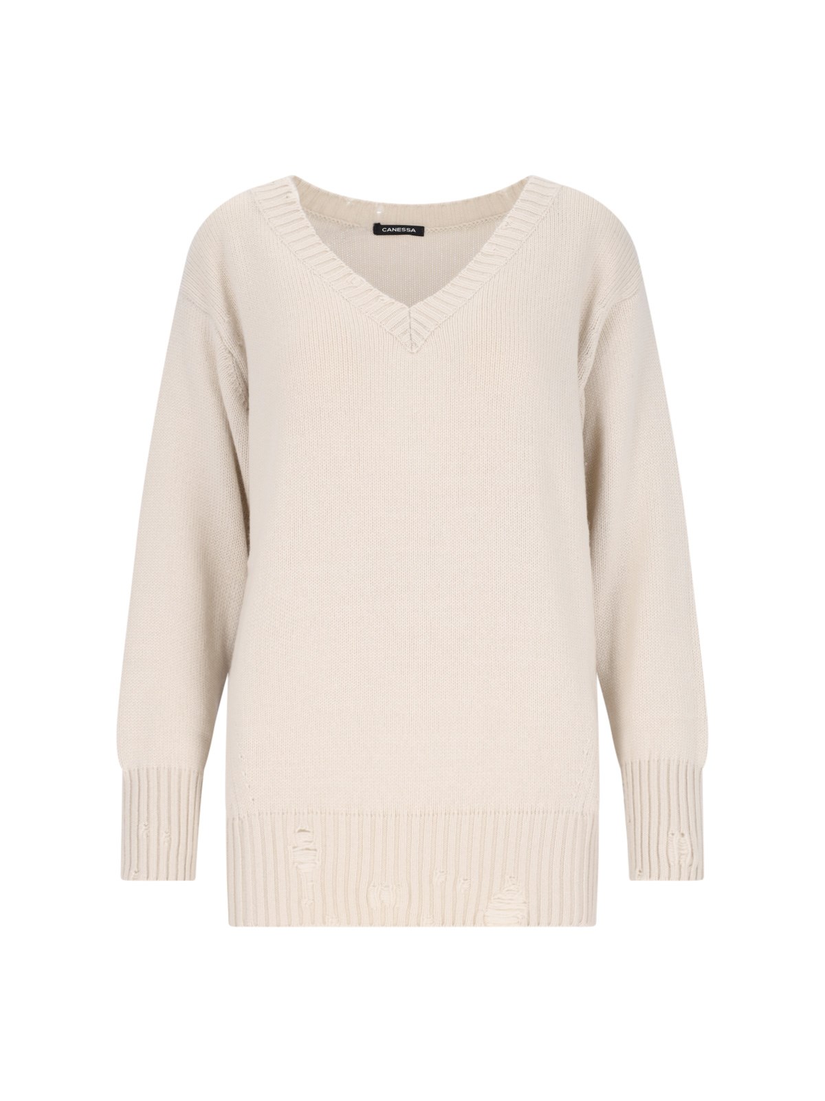 Canessa Destroyed Detail Sweater