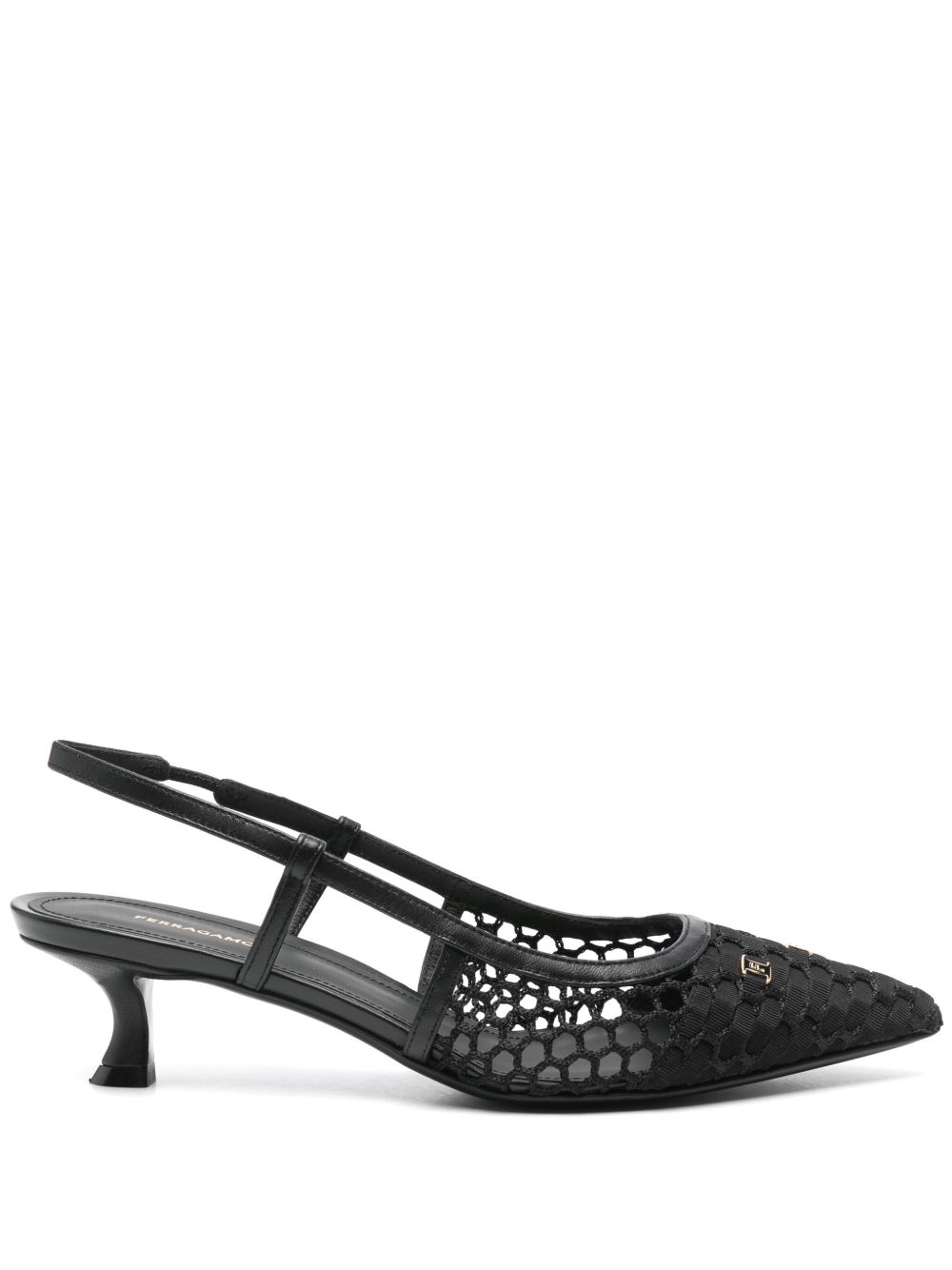 Ferragamo Vara 低跟鞋 - 黑色