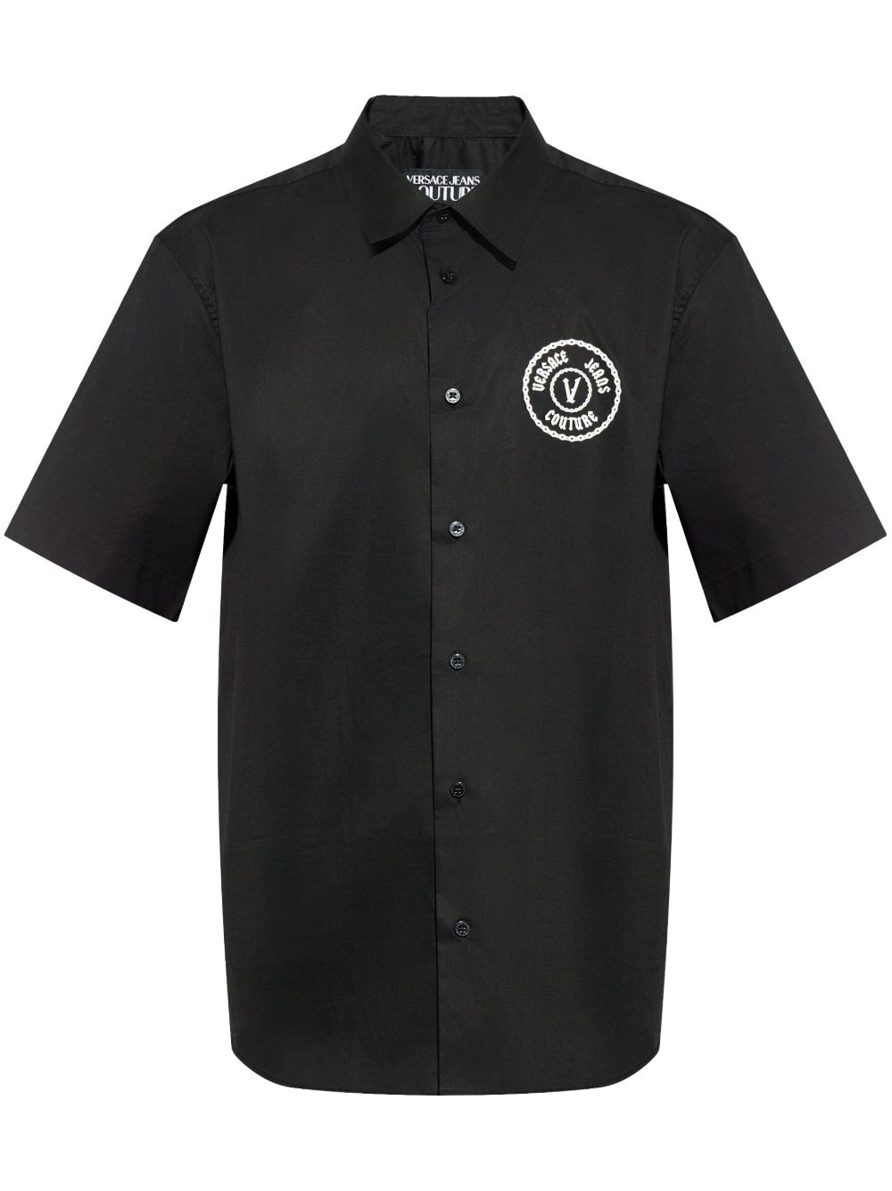 Versace Jeans Couture 短袖衬衫 - 黑色