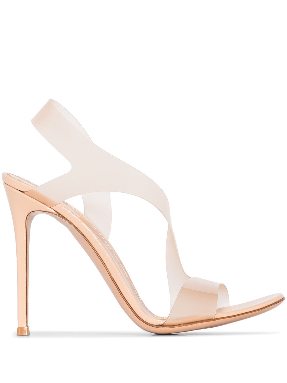 Gianvito Rossi Metropolis 高跟凉鞋 - 中性色