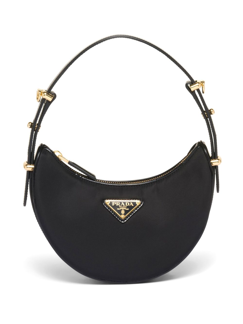 Prada Arqué Re-Nylon 迷你包 - 黑色