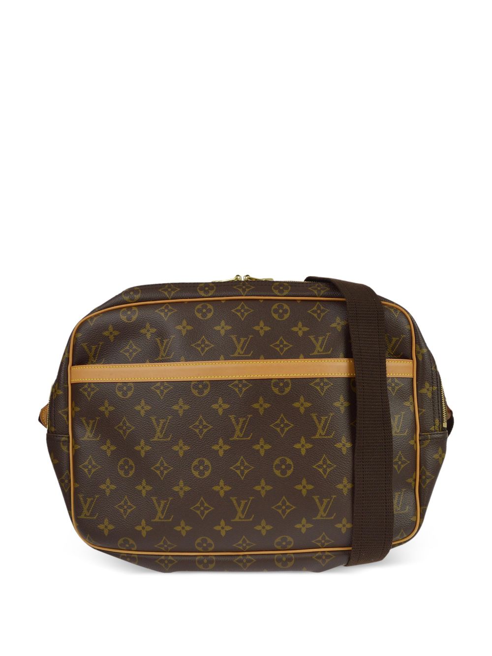 Louis Vuitton Pre-Owned Reporter GM 单肩包（2001年典藏款） - 褐色