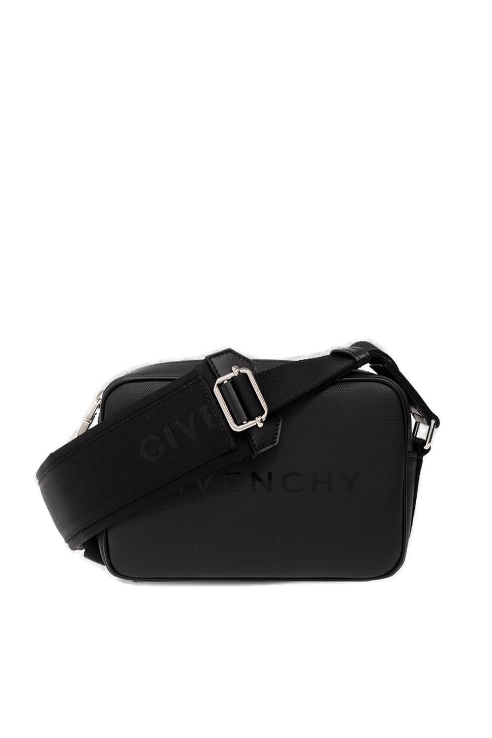 Givenchy Black Canvas G-essentials Crossbody Bag
