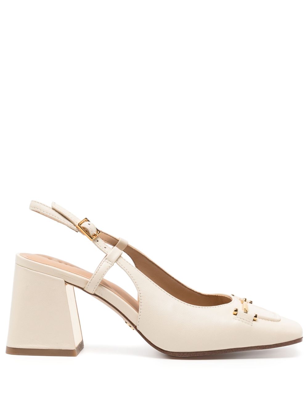 Ted Baker Mia Icon 裹踝中跟鞋 - 中性色