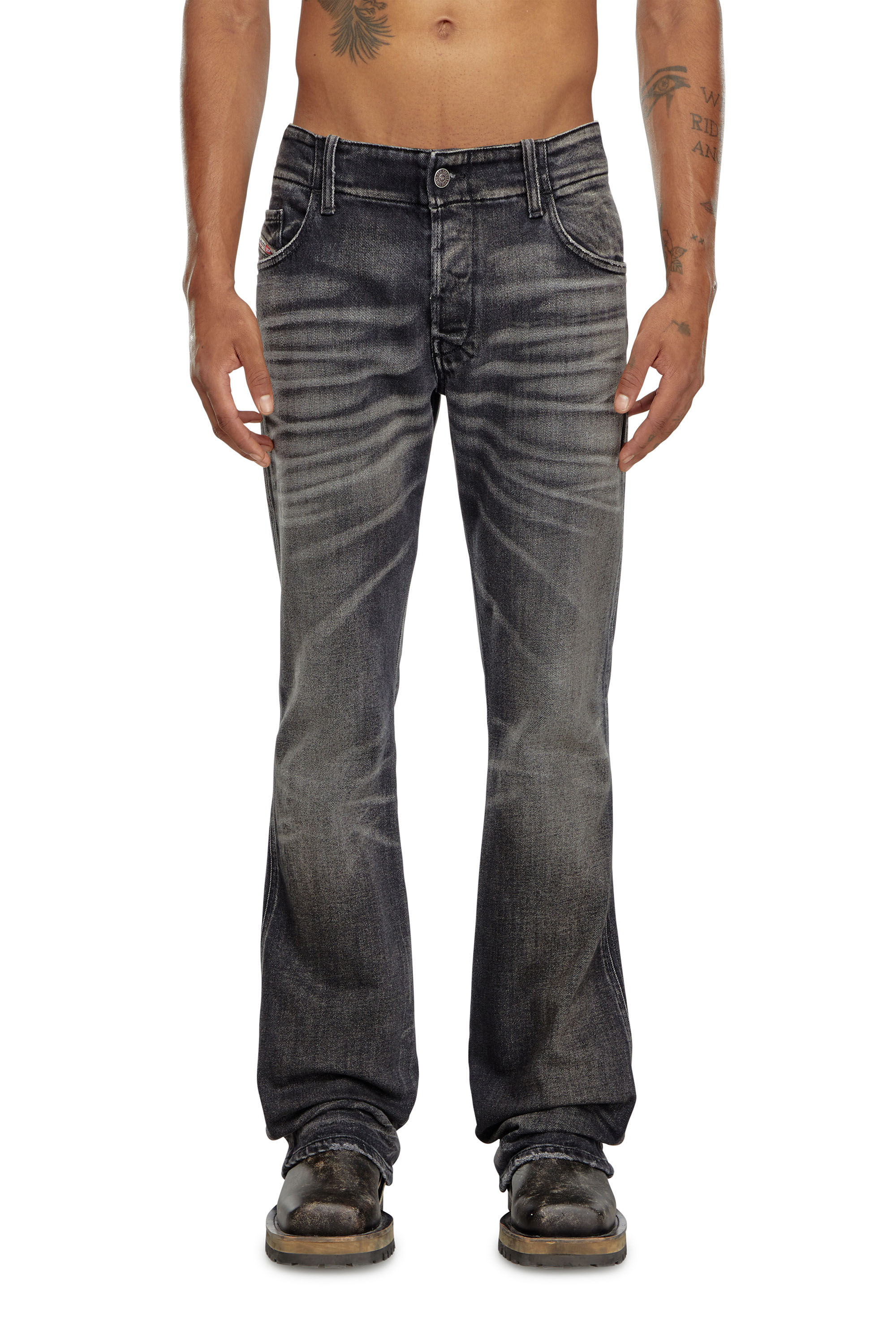 Diesel - Bootcut Jeans - D-Backler - Jeans - Man - Black