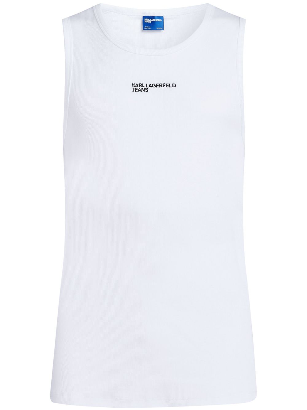 Karl Lagerfeld Jeans KLJ 坦克背心 - 白色