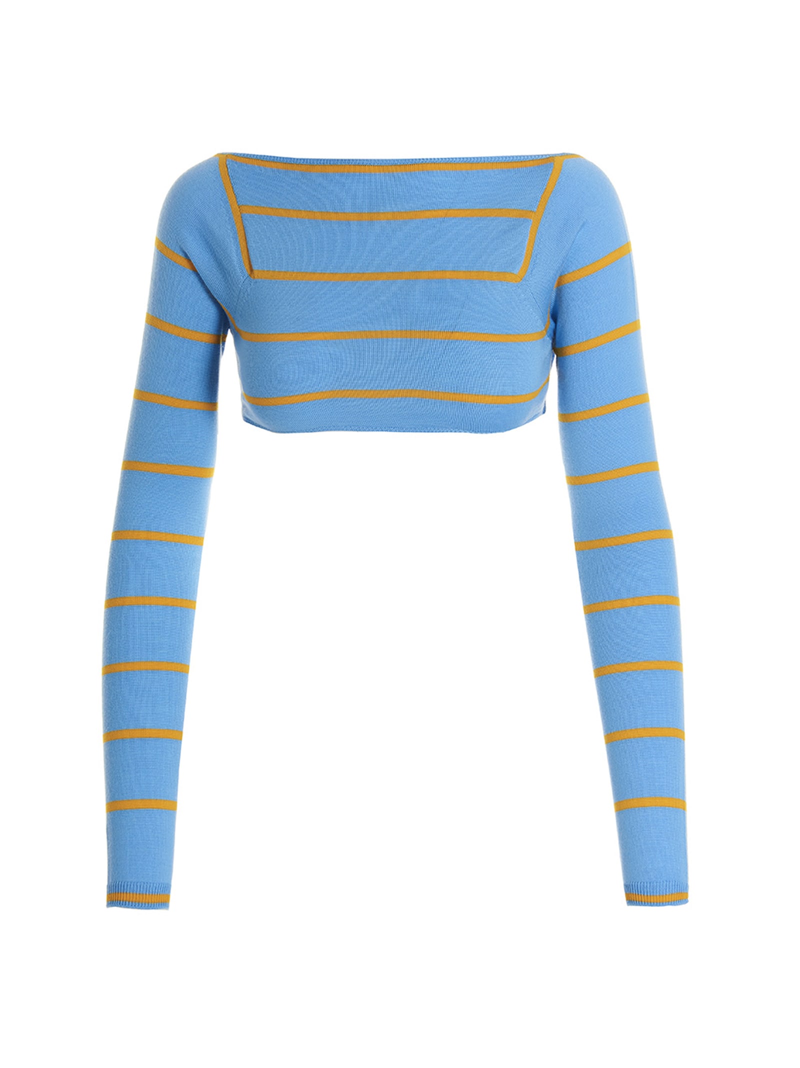 Pucci Cut-out Cropped Sweater