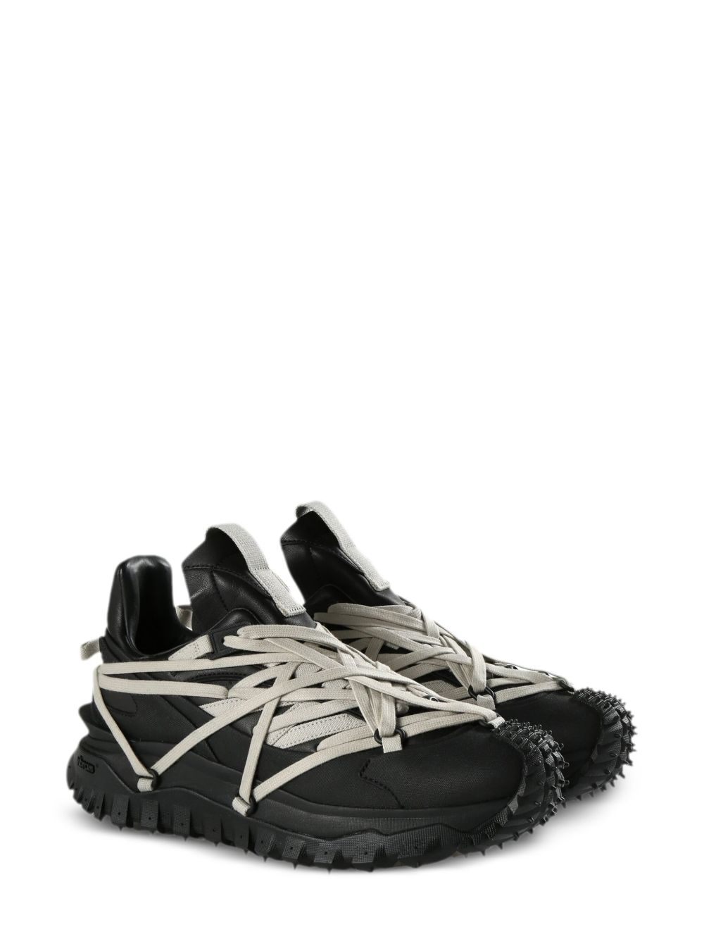 Moncler + Rick Owens Trailgrip Megalace sneakers - 黑色