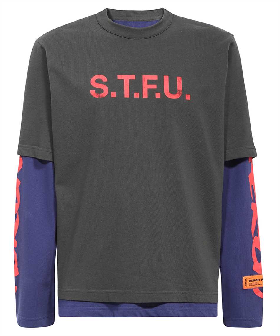 HERON PRESTON 印花纯棉T恤