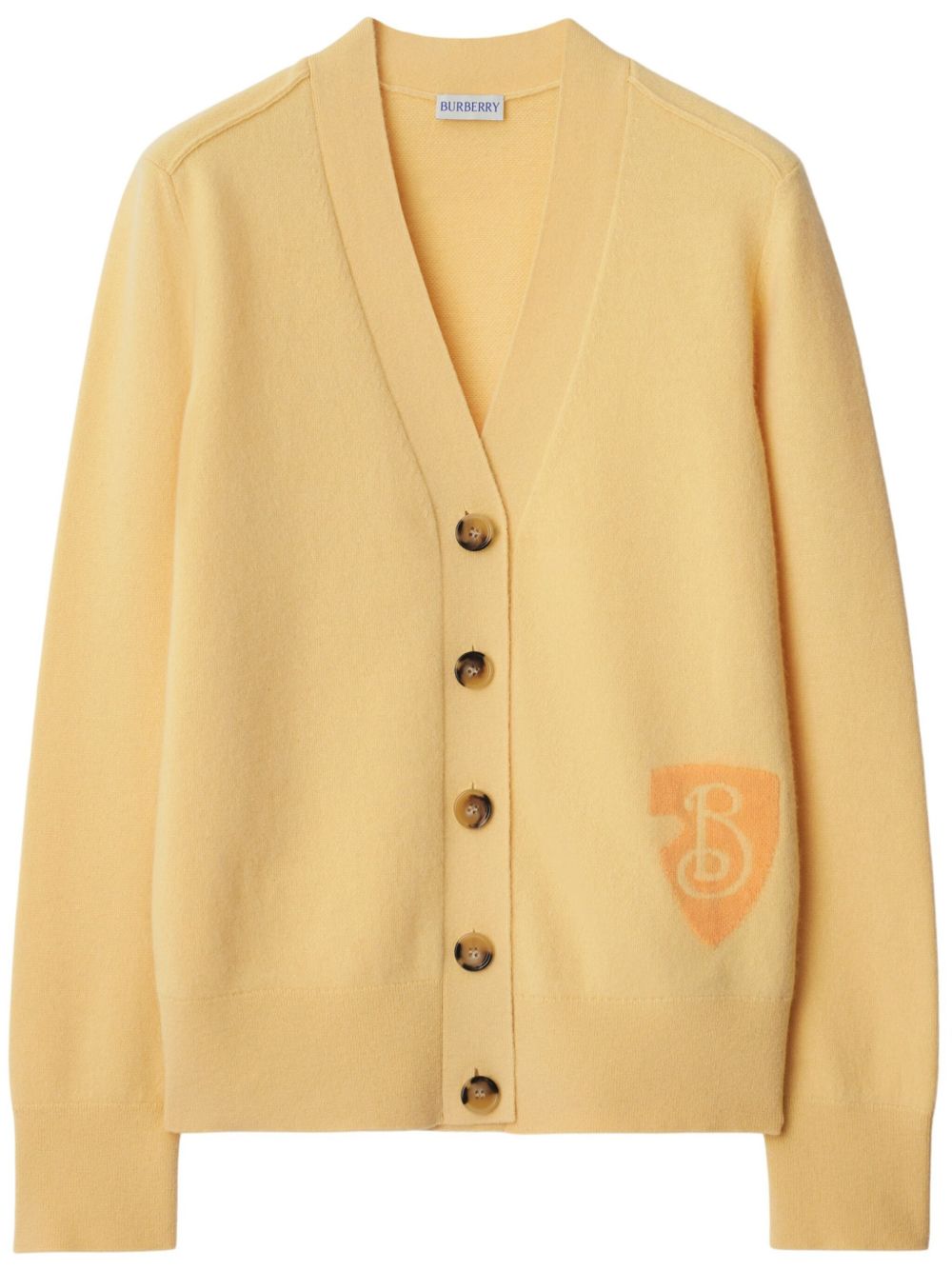 Burberry B Shield 针织开衫 - 中性色