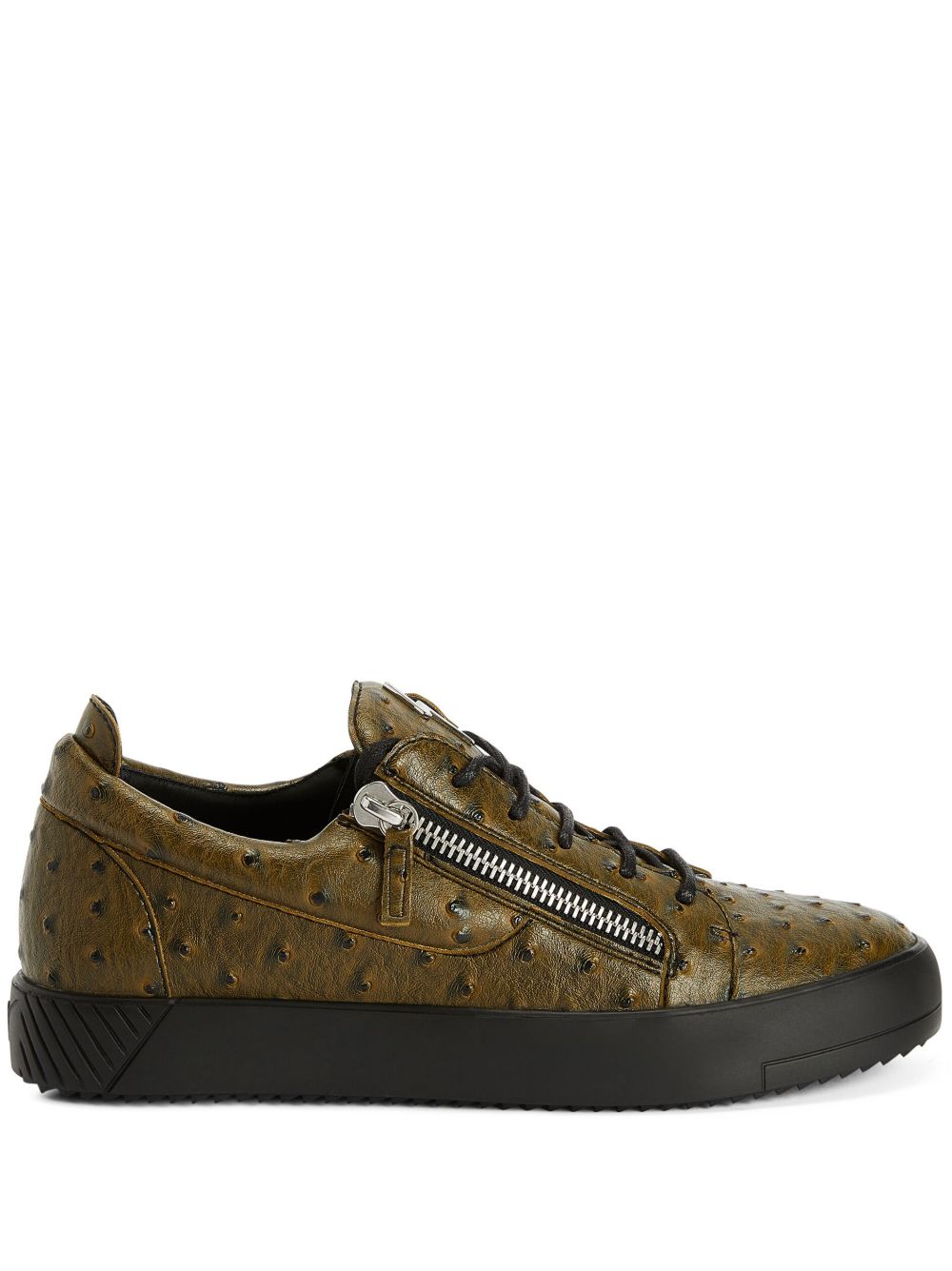 Giuseppe Zanotti Frankie 低帮运动鞋 - 绿色