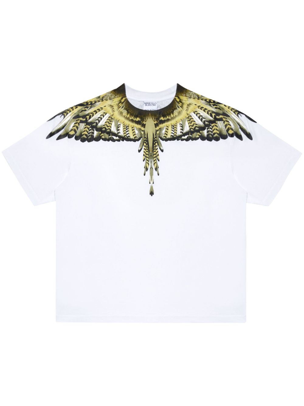 Marcelo Burlon County of Milan Grizzly Wings 棉T恤 - 白色