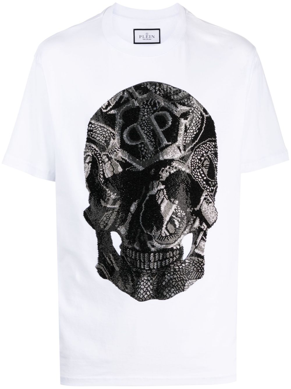 Philipp Plein SS Snake 圆领T恤 - 白色