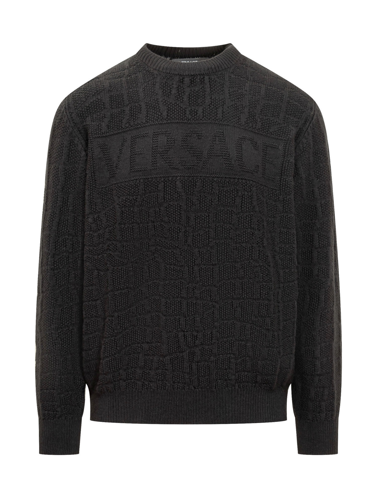 Versace Crew-neck Wool Sweater