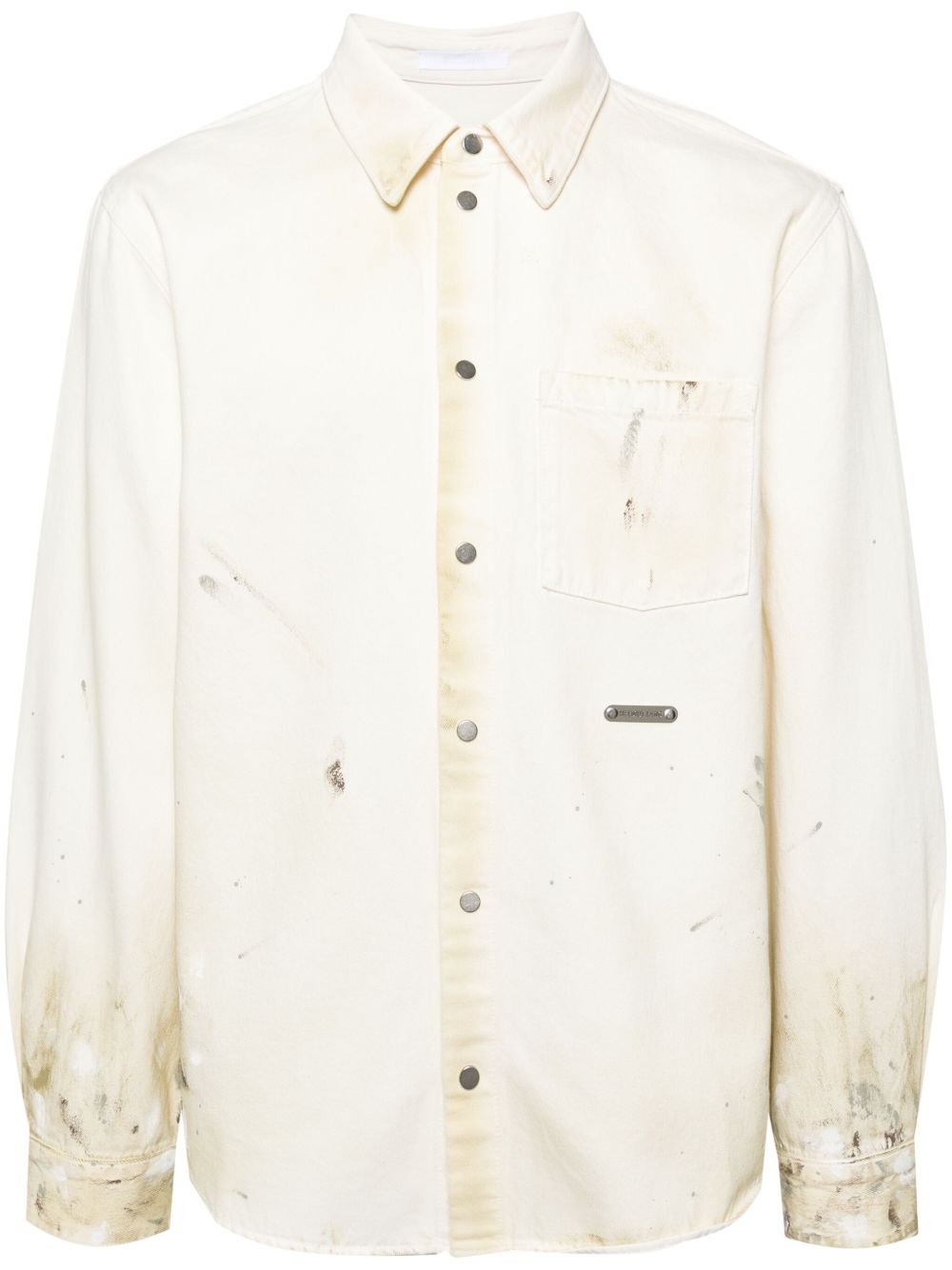 Helmut Lang 绘画衬衫 - 中性色